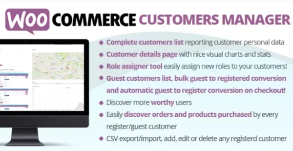 WooCommerce Customers Manager GPL