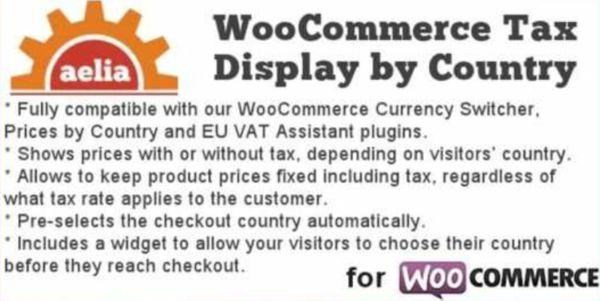 Aelia Tax Display by Country for WooCommerce GPL