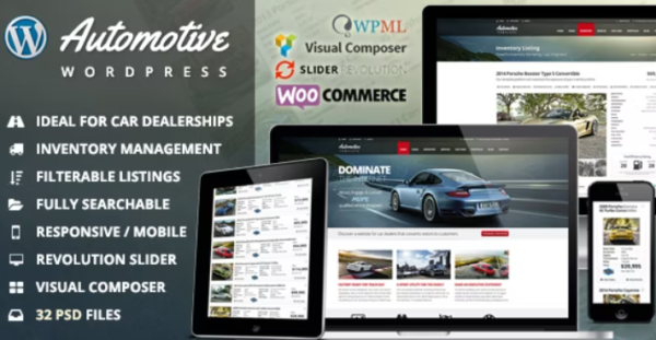 Automotive Theme GPL