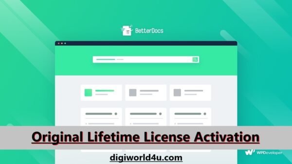 BetterDocs Pro Original License Activation