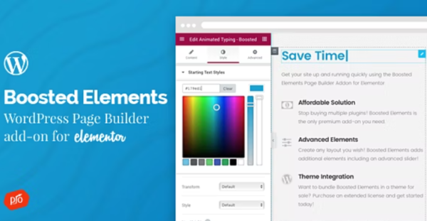 Boosted Elements For Elementor GPL