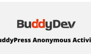 BuddyPress Anonymous Activity GPL