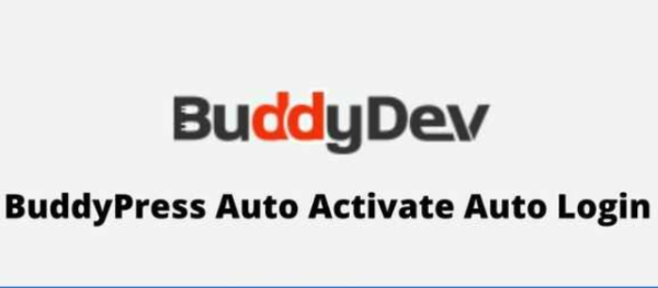 BuddyPress Auto Activate Auto Login GPL