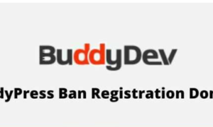 BuddyPress Ban Registration Domain GPL