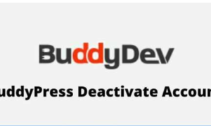 BuddyPress Deactivate Account GPL