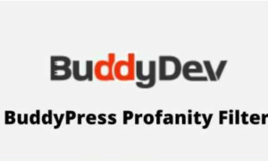 BuddyPress Profanity Filter GPL