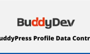 BuddyPress Profile Data Control GPL