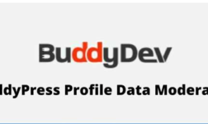 BuddyPress Profile Data Moderator GPL