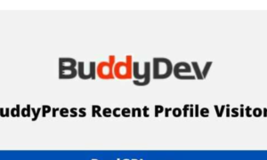 BuddyPress Recent Profile Visitors GPL