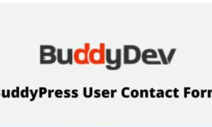 BuddyPress User Contact Form GPL