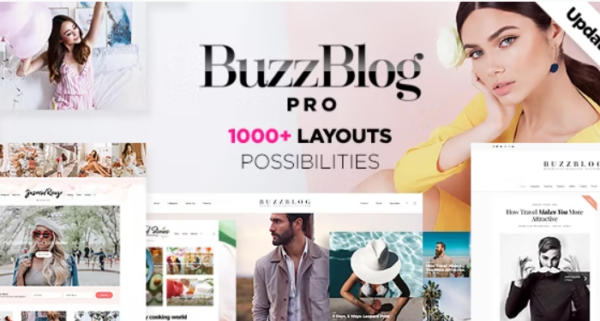 Buzz Theme GPL – Lifestyle Blog & Magazine WP Websites