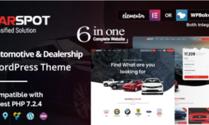 CarSpot – Dealership Wordpress Classified Theme