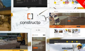 Constructo Theme GPL - Construction WordPress Theme