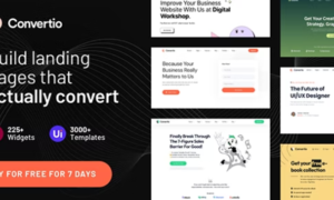 Convertio Theme GPL – Conversion Optimized Landing Page Theme