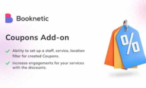 Coupons for Booknetic GPL