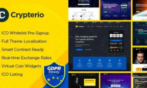 Crypterio Theme GPL