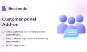 Customer Panel for Booknetic GPL