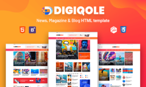 Digiqole Theme GPL