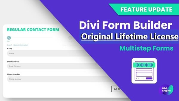 Divi Form Builder Original Lifetime License By Divi Engine