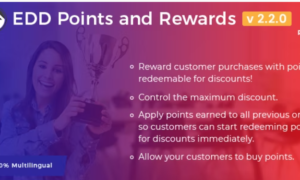 Easy Digital Downloads Points and Rewards Addon