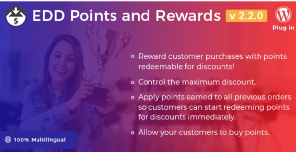 Easy Digital Downloads Points and Rewards Addon