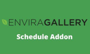 Envira Gallery Schedule Addon GPL