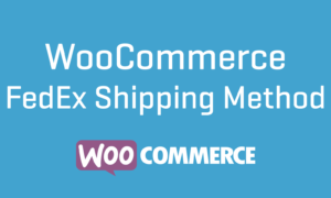 WooCommerce FedEx Shipping Method GPL