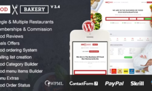 FoodBakery Theme GPL – Food Delivery Restaurant Directory WordPress Theme