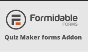 Formidable Forms Quiz Maker Addon GPL