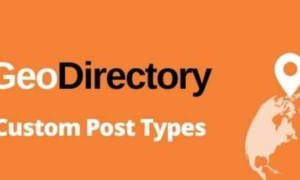 GeoDirectory Custom Post Types Addon GPL