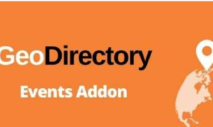 GeoDirectory Events Addon GPL