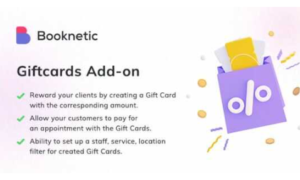 Giftcards for Booknetic Addon GPL