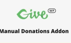 GiveWP Manual Donations GPL