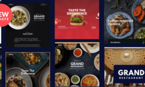 Grand Restaurant Theme GPL