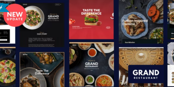 Grand Restaurant Theme GPL