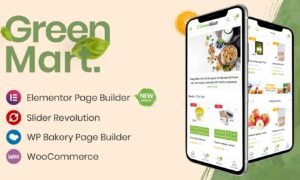 GreenMart Theme GPL – Organic & Food WooCommerce WordPress Website