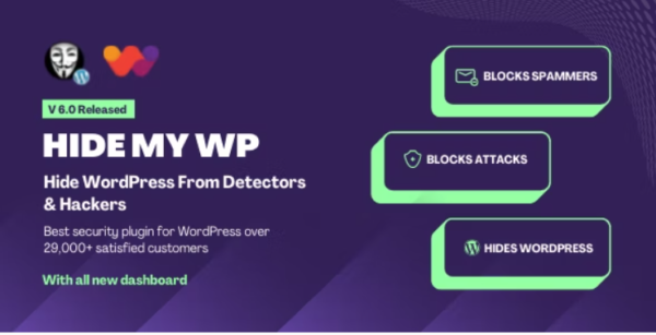 Hide My WP GPL – Amazing Security Plugin for WordPress