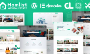 Homlisti Theme GPL – Real Estate WordPress Theme + RTL