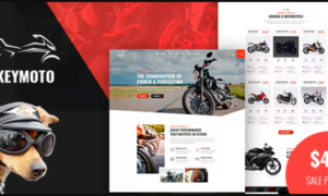 Keymoto Motorcycle Club WordPress Theme GPL