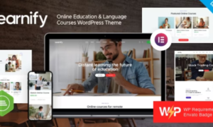 Learnify - Online Education Courses WordPress Theme