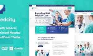 Medcity Theme GPL  – Health & Medical WordPress Theme