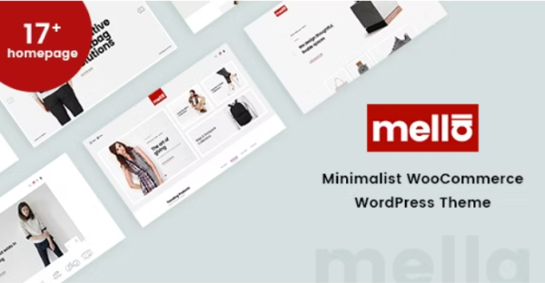 Mella Theme GPL – Minimalist Ajax WooCommerce WordPress Theme