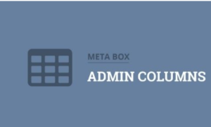 Meta Box Admin Columns Addon GPL