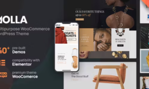 Molla Theme GPL – Multi-Purpose WooCommerce Websites