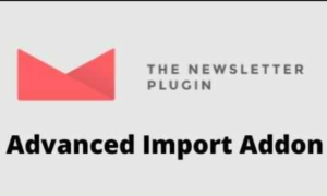 Newsletter Advanced Import Addon GPL