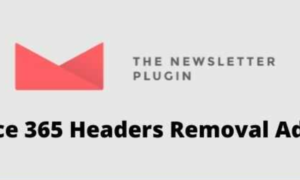 Newsletter Office 365 Headers Removal Addon GPL