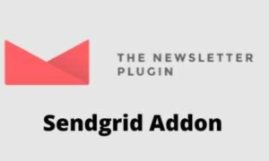 Newsletter Sendgrid Addon GPL