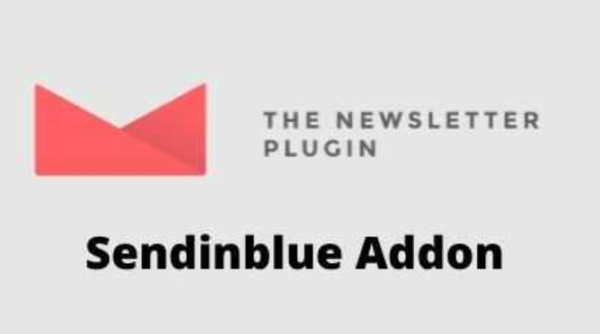 Newsletter Sendinblue Addon GPL