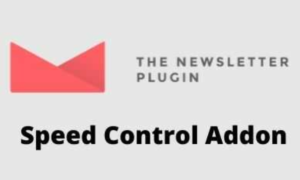 Newsletter Speed Control Addon GPL