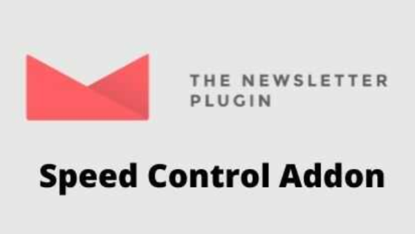 Newsletter Speed Control Addon GPL